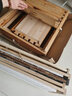 福美养蜂 蜜蜂蜂箱全套成品巢框中蜂标准十框烘干煮蜡杉木蜂箱蜂桶土蜂箱 十框煮蜡杉木蜂箱+10个意蜂巢框 实拍图