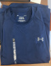 安德玛（UNDERARMOUR）Tech 2.0男子干爽训练运动短袖T恤1326413 深蓝色408 L 实拍图