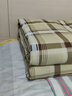 三五八五 学生军训棉被子单人宿舍军绿棉花褥子被褥热熔被  橄榄绿无添加纯棉定型被 优质面料 实拍图