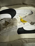 耐克NIKE板鞋女经典缓震BLAZER LOW '77运动鞋DQ1470-101白黑36 实拍图