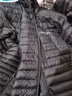 Rab 男士700蓬运动羽绒Microlight防泼水防撕轻量羽绒服403g QDB-16 墨黑色 L 实拍图