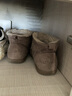 卡特兔童鞋儿童雪地靴男宝宝棉鞋加绒女童学步鞋毛毛鞋婴儿冬季机能鞋子 灰色 26 内长16.0cm  脚长15.0-15.5 实拍图