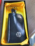 酷斯特大众钥匙包真皮新朗逸迈腾速腾凌度途观途岳探岳探歌帕萨特汽车套 木纹-大众黑色 实拍图