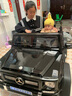 超大号奔驰G650儿童电动车4四轮电动汽车充电玩具车带遥控越野可坐双人座2宝宝摇摆皮卡车 升级烤漆黑+加强续航双14电池+全功能+快充 实拍图