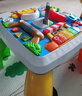 费雪（Fisher-Price）学习桌六面盒婴儿早教小火车男女孩0-3岁儿童玩具满月新年礼物 多功能小狗皮皮学习桌DWN37 实拍图
