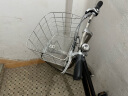 Maruishi日本自行车无链条传动轴成人城市通勤车27寸铝合金内变速代步单车 HNA2733闪光银黑（27寸） 实拍图