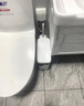 SP SAUCE日本窄缝垃圾桶按压带盖夹缝厨房客厅卧室卫生间厕所筒纸篓加1卷垃圾袋 窄缝垃圾桶 小号 实拍图