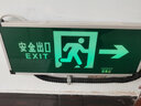 温特孚新国标led安全出口指示灯消防指示牌应急灯紧急通道疏散标志 新国标 单面右转向 实拍图