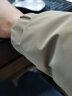 后琤美式立领短款羽绒服男宽松冬季保暖外套男士潮流时尚户外无帽外衣 卡其色 M（110-130斤） 实拍图