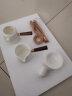 润养整套德化羊脂玉功夫茶具套装家用白瓷茶壶茶杯竹制茶盘托盘茶台 实拍图