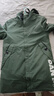 稻草人（MEXICAN）男士风衣中长款韩版潮流宽松冬季加绒保暖休闲男装外套 军绿色 M 实拍图