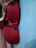 香妮有约 聚拢内衣文胸套装一片式无痕无钢圈内衣女本命年前扣性感胸罩 酒红色 (单文胸) 38C=85C 实拍图