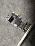 魔羯（MOGE）miniPCI-E转SATA扩展卡 SATA3.0卡 迷你PCIE硬盘扩展卡2口硬盘接口 MC4654 实拍图