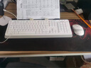 双飞燕（A4TECH)双飞燕FG1010无线键鼠套装飞时代办公家用鼠标键盘套件时尚商务超薄防水 无线象牙白 实拍图