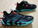 安踏童鞋弓速跑鞋儿童秋季男童2025新款网面透气舒适中大童运动鞋 黑绿5531 39 内长24.5cm 实拍图