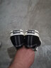 回力（Warrior）帆布鞋男运动鞋子男女士春秋经典款帆布板鞋学生鞋情侣慢跑步鞋潮 370黑色 复古升级版 38 (偏大一码) 实拍图