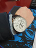 罗臣（LORSSON）德国表手表男士机械表进口多功能轻奢侈腕表十大名表老公七夕礼物 LC3316白面-针扣牛皮(明星同款) 实拍图