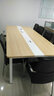 傅派大小型会议桌简约现代钢架板式会议桌椅组合长方形培训桌办公桌 2.8米*1.2米 晒单实拍图