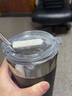 NONOO保温杯男女咖啡杯大容量办公便携高颜值随行水杯 节日礼物 黑曜（喷塑磨砂） 580ml 实拍图