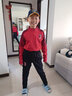 锐特斯丁儿童足球训练服长袖套装定制秋冬季内马尔C罗足球服运动外套男女 351#AC米兰-红色【有儿童】 S码140-150CM 32.5-37.5kg 实拍图