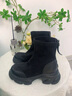 他她（TATA）喵爪靴2025冬季时装靴弹力靴女靴瘦瘦靴加绒短靴CEG01DZ4 CEG01DZ4黑色（绒面款） 38 实拍图