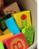 Hape【店铺主推】木质积木80粒宝宝花园桶装早教玩具男女孩儿童节礼物 实拍图