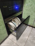 志高（CHIGO）嵌入式消毒柜家用小型厨房碗筷餐具多功能三层120L大容量立式高温消毒碗柜 二星级 120L 内三层16键旗舰款 实拍图