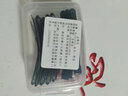 AiChoice高品质发夹刘海夹黑色一字夹盘发小黑夹子简约卡子发卡韩版发饰 豆豆夹中号14件（盒装） 实拍图