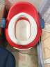 日康（rikang）儿童马桶 宝宝坐便器婴儿便盆  PU垫三合一功能 红色X2004-1 实拍图