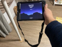 丽真硅胶套保护套横竖支撑适用于iPad平板10.2外壳9.7英寸2017/2018款/mini5/4 黑色-钢化膜+电容笔 iPad mini5手带+背带款 晒单实拍图