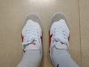 回力帆布鞋男鞋女鞋羽毛球乒乓球鞋跑步训练休闲运动鞋男鞋A WL-27白红 39 实拍图
