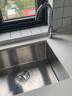 科勒（KOHLER）厨房水槽单槽手工晶钻斯莱不锈钢台下厨盆洗碗盆洗菜盆洗手池 97830单槽+龙头 实拍图
