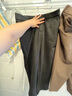 每时女装仿毛呢休闲裤女秋冬新款哈伦裤烟管裤西装女裤子女2889黑32 实拍图
