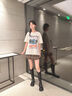 ZHR长筒靴女冬季不过膝长靴包腿藏肉骑士靴女显瘦显腿长厚底褶皱女靴 黑色（短绒款-BL315A） 37 实拍图