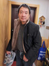 帝欧莱夫中老年男装外套冬季加绒加厚爸爸装夹克男士外套老人秋冬衣服男 黑色 M (推荐体重90-110斤) 实拍图