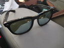 雷朋（RayBan）太阳镜时尚方形彩膜墨镜男女款反光镜面眼镜0RB4260D可定制 礼物 601/30 尺寸57 实拍图