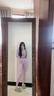 CleainKorte保暖内衣女加绒加厚发热德绒抗静电内搭无痕男士秋衣秋裤保暖套装 倍暖-女【含羊绒蛋白】裸粉色 XL 实拍图