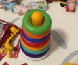 宝贝趣 叠叠乐婴儿套圈玩具音乐不倒翁彩虹套圈0-1-3岁早教玩具六一儿童节礼物 晒单实拍图