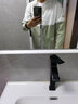 皮尔卡丹 衬衫男春秋季新款男士长袖衬衫男休闲男衬衣男装春秋装上衣外套 白绿色 L 175 实拍图
