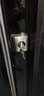意利原子玻璃门锁推拉移门单开方形免开孔不锈钢单门玻璃门锁 大号中心距65mm 实拍图