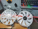 鑫谷（segotep）唯美12RGB机箱风扇（12CM全通体RGB变色灯效/大4pin接口可串联/台式电脑主机箱散热风扇） 实拍图