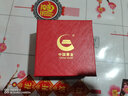 中国黄金（CHINA GOLD）玉髓镯子宽面淡蓝色冰种库里蓝玉镯子情人节礼物 58圈号 实拍图