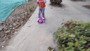 麦斯卡（Mesuca） 儿童滑板车四轮闪光小孩宝宝3-8岁溜溜滑划板车迪士尼公主摇摆车 单款车（3-10岁）粉冰雪奇缘 实拍图