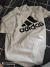 阿迪达斯 （adidas）官方舰店男装女装 2025夏季新款大logo运动服休闲透气跑步训练T恤 黑色/白标logo/店长力荐 S 实拍图