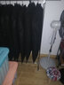 梦纳思 衣服防尘罩10个装 衣服套防尘套透明挂衣袋大衣西服罩收纳防尘袋 经典黑10个中号（60*100cm） 实拍图