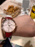 依波路（ERNEST BOREL）瑞士女士手表机械品牌原装进口名表张馨予明星同款送女友腕表 【JD速发】流光红35MM 星品款 5年联保 中国限定款 实拍图