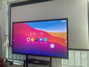 AOC75英寸4K智能会议平板电视触屏视频会议一体机内置摄像头电子白板智慧屏75T23Z+i5双系统+三件套 实拍图