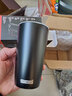 希格（SIGG）SIGG希格高颜值陶瓷咖啡杯保温杯水杯吸管杯男女泡茶随手杯 曜石黑460ml 实拍图