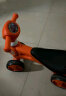 欣格儿童平衡车滑步车婴儿学步车1-3岁宝宝滑行车无脚踏单车溜溜扭扭车防侧翻四轮玩具2周岁礼物FD-6825橙色 实拍图