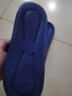 惠夫人浴室拖鞋男夏天居家用室内防滑厚底情侣洗澡家居软底凉拖鞋女夏季 【居家/EVA】藏青 42-43 (适合41-42码) 实拍图